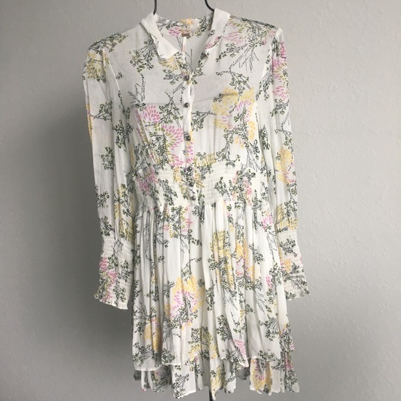 Free People Dresses & Skirts - Free People floral mini dress